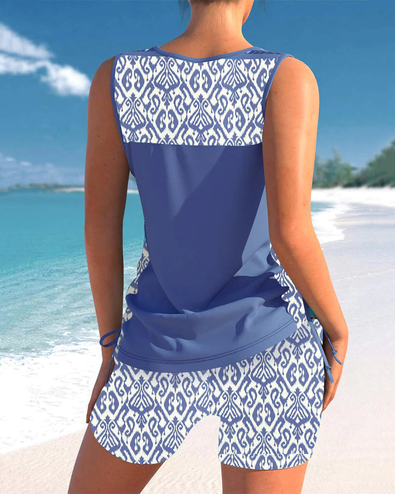 Yasmina® | Tankiniset met geometrisch patroon