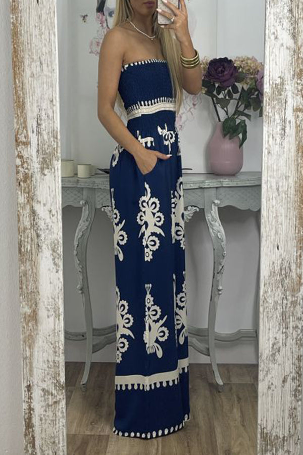 Zoraida® | Boho bandeau-jumpsuit