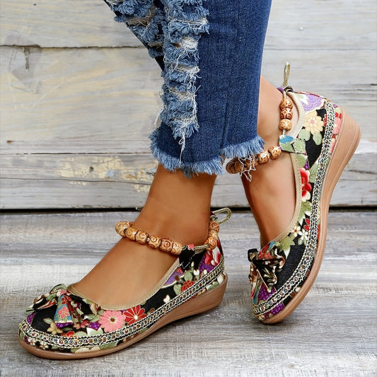 Zora® | Comfortabele schoenen met bloemenprint