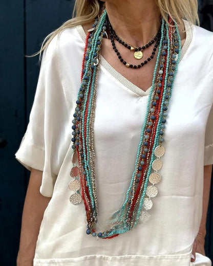 Zulema® | Bologna'S Elysian Elegance blouse- en broekset
