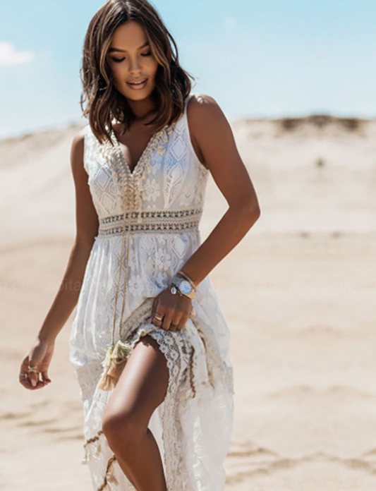 Rosa® | Boho maxi-jurken