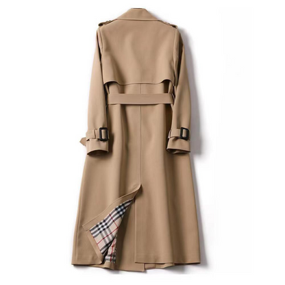 Zulema® | Amberkleurige klassieke trenchcoat