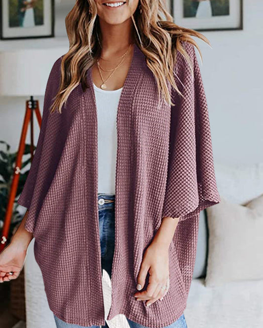 Thalassa® | Gebreid wafelvest