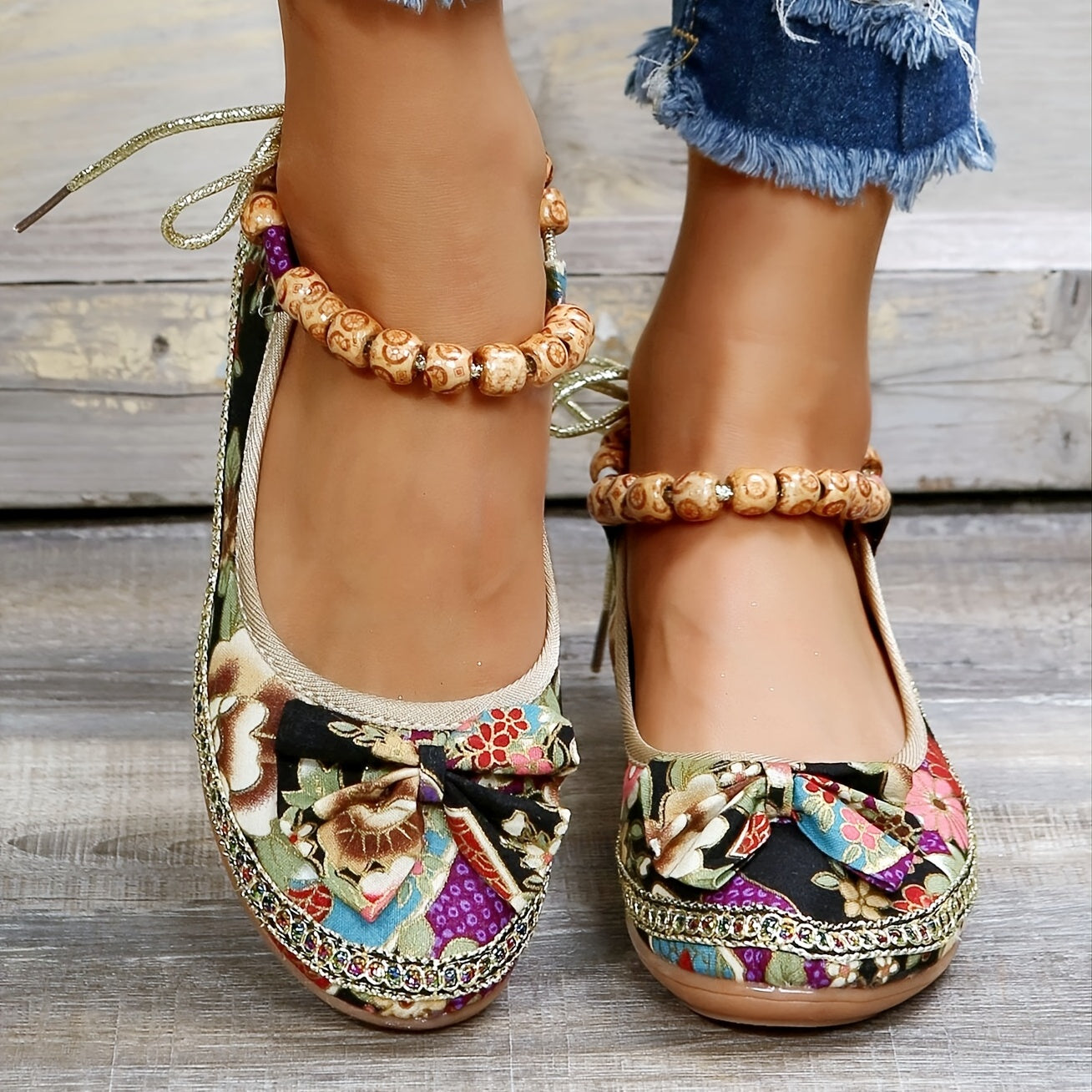 Zora® | Comfortabele schoenen met bloemenprint