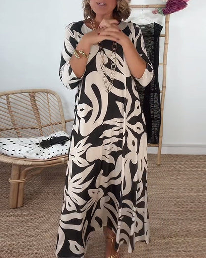 Zulema® | Stretchjurk met print