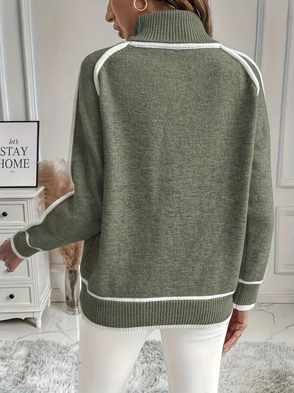 Zulema® | Zeer elastisch ontwerp met elegante witte bies voor herfst/winter
