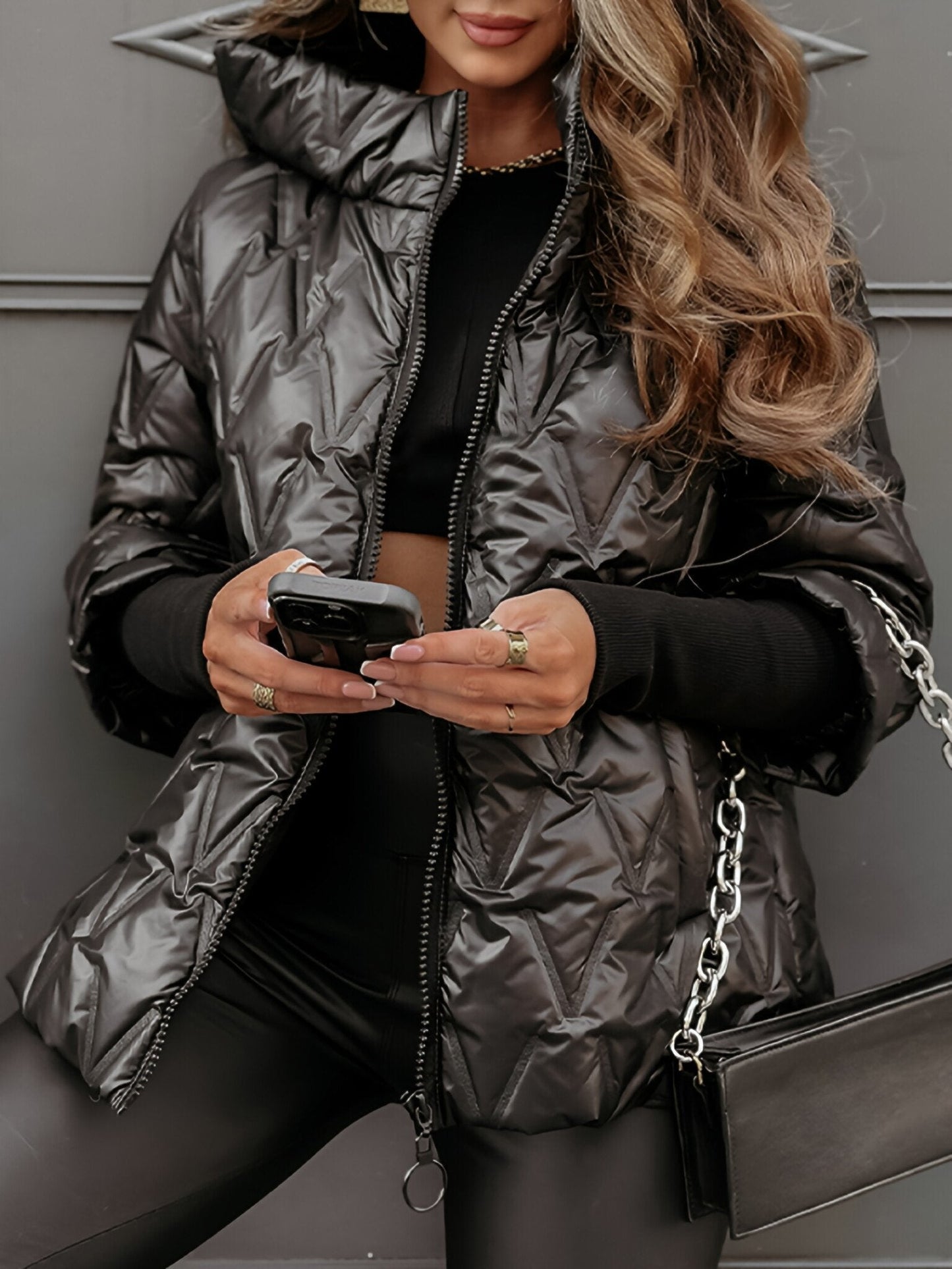 Zuleyka® | Jack met capuchon en lange mouwen voor dames