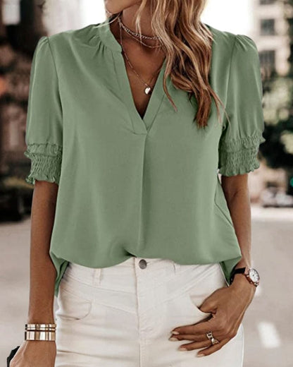 Twila® | Blouse met V-hals