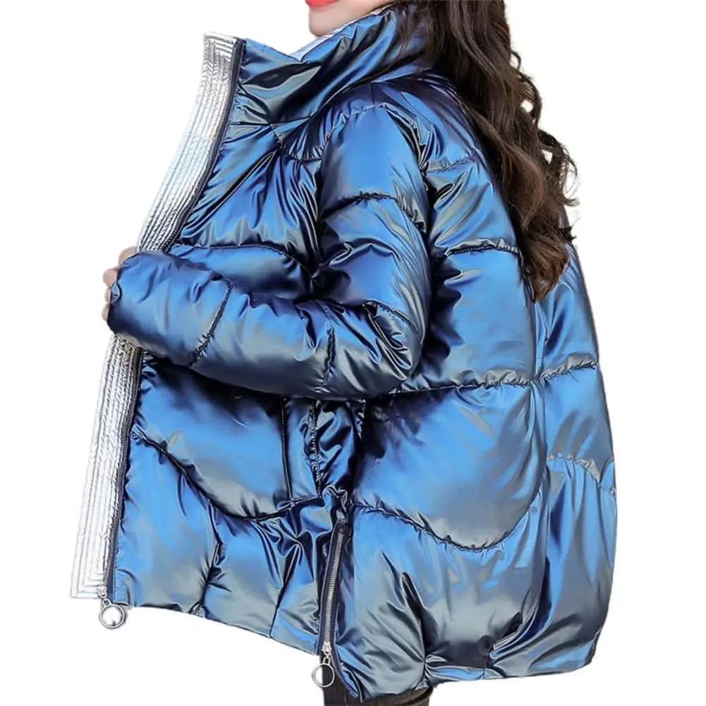 Yazmin® | Luxe smaragdgroene jas voor dames in de winter