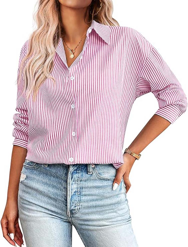 Zomer® | Gestreept overhemd met knoopsluiting