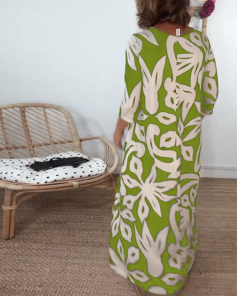 Zulema® | Stretchjurk met print