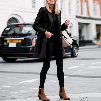 Zulema® | Elegante slim-fit jas voor dames met één knoopsluiting