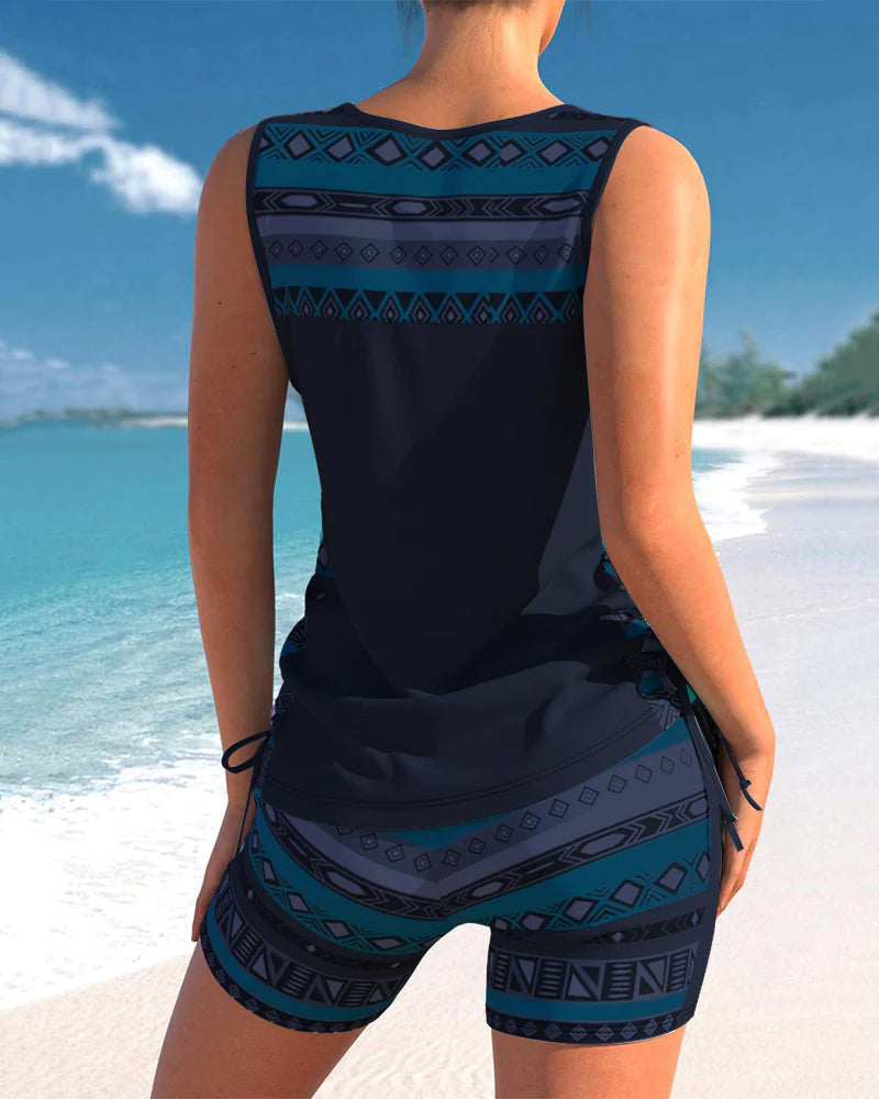 Yasmina® | Tankiniset met geometrisch patroon