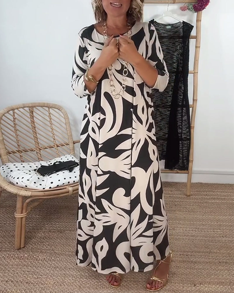 Zulema® | Stretchjurk met print