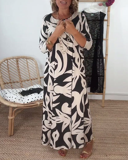 Zulema® | Stretchjurk met print