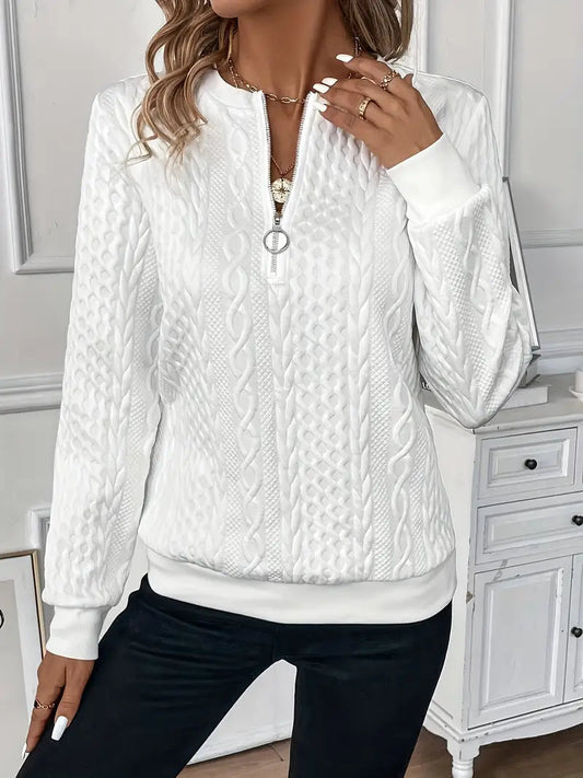 Zulema® | Elegante trui met rits voor comfort en stijl