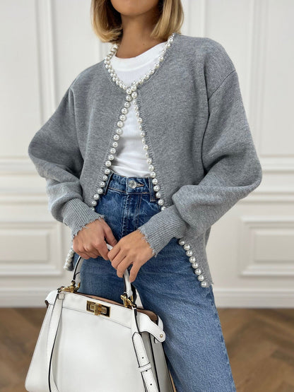 Zoe® | Vest met parels