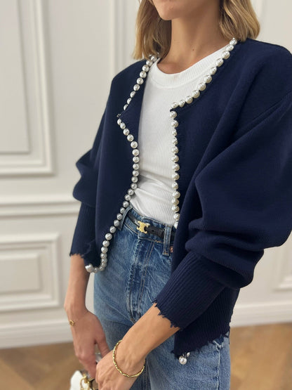 Zoe® | Vest met parels