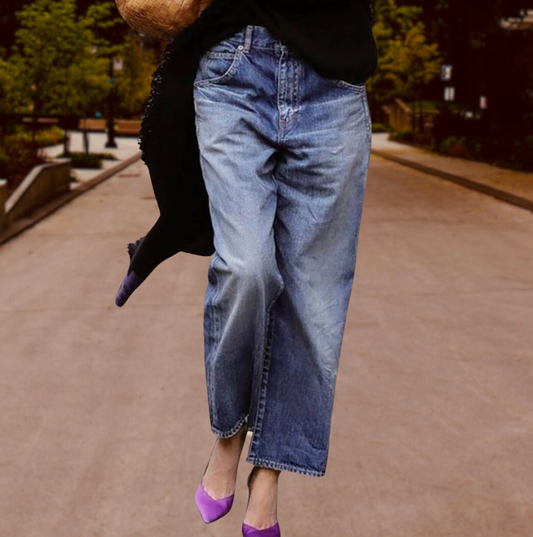 Zoe® | Super stijlvolle jeans met een wijde pasvorm