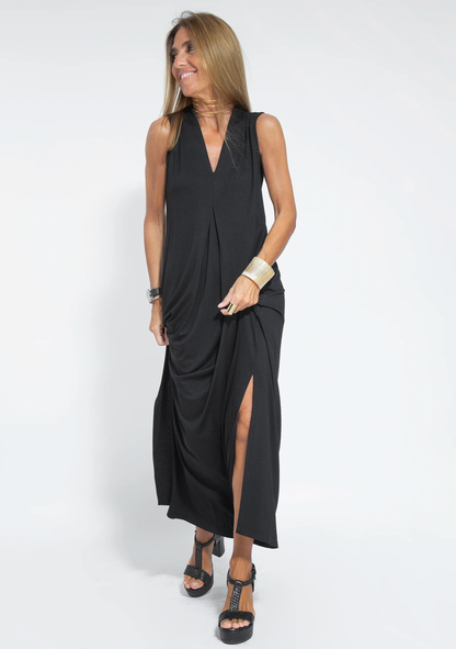 Yazmin® | Lange afslankjurk en vestset