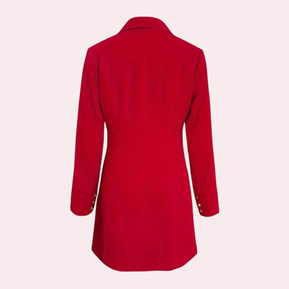 Una® | Mini-jurk met lange mouwen voor dames