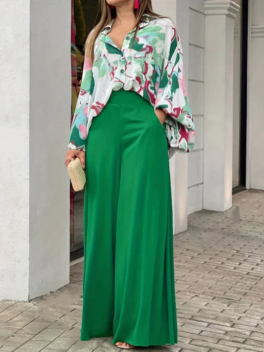 Hortensia® | Blouse- en broekset