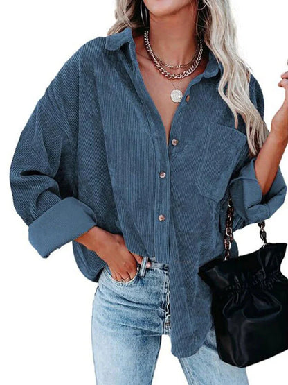 Trinidad® | Corduroy blouse voor dames