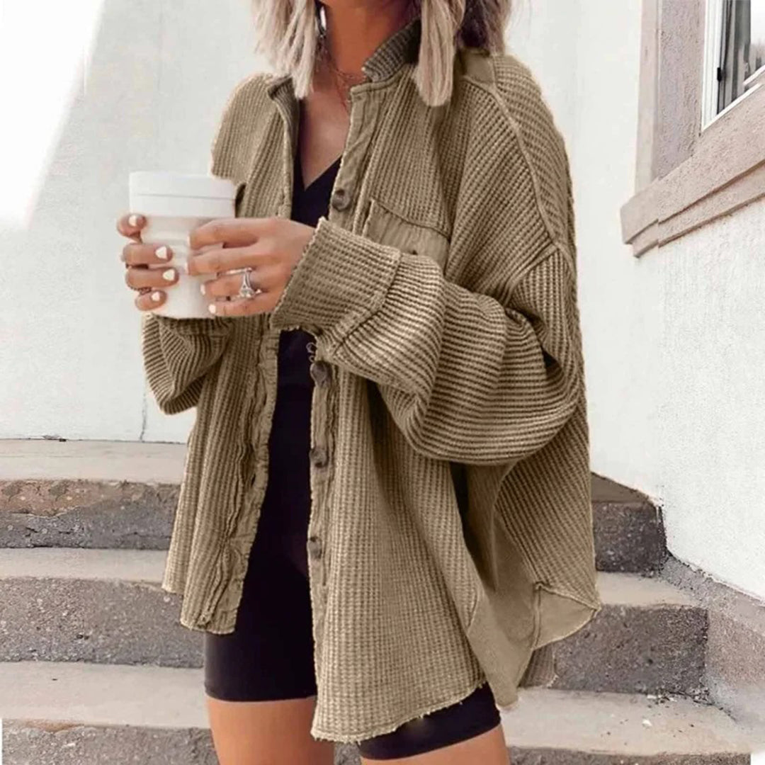 Yesenia® | Luxe geribbeld vest elegantie