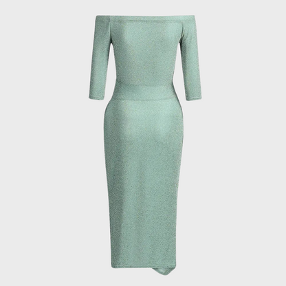 Yasmina® | Elegante avondjurk voor dames met lange mouwen