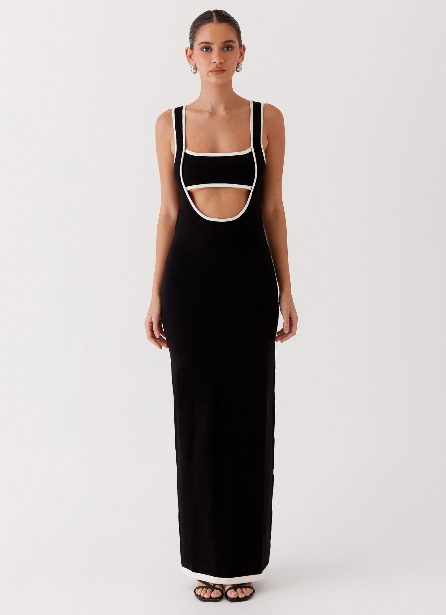 Zulema® | Holle lange jurk van wollen bandjes