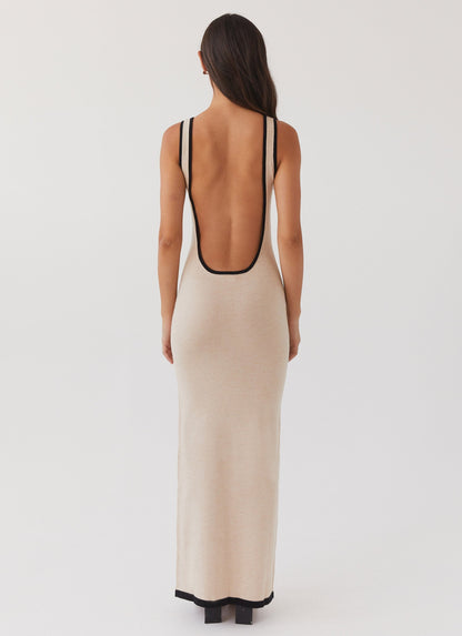 Zulema® | Holle lange jurk van wollen bandjes