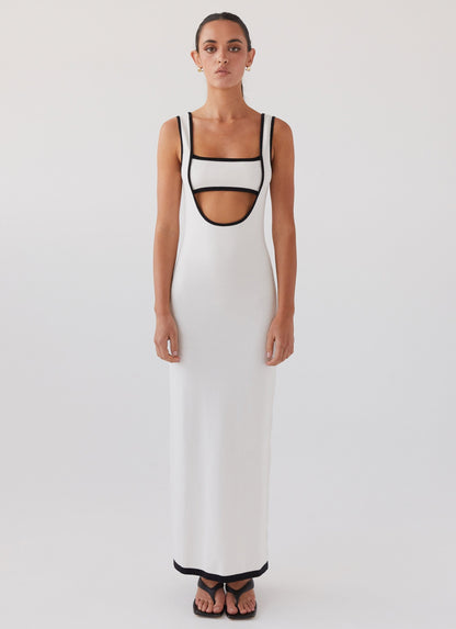 Zulema® | Holle lange jurk van wollen bandjes