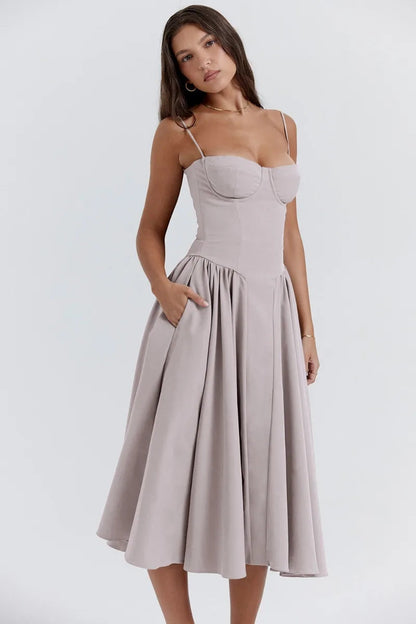 Thalia® | Mouwloze midi-jurk voor dames