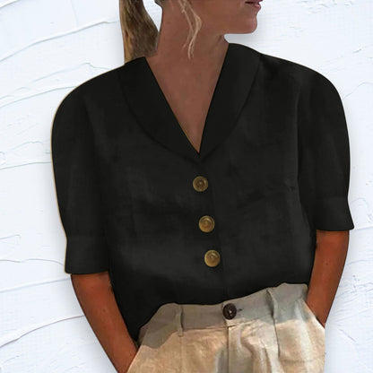 Uma® | Elegant overhemd met kraag en knopen