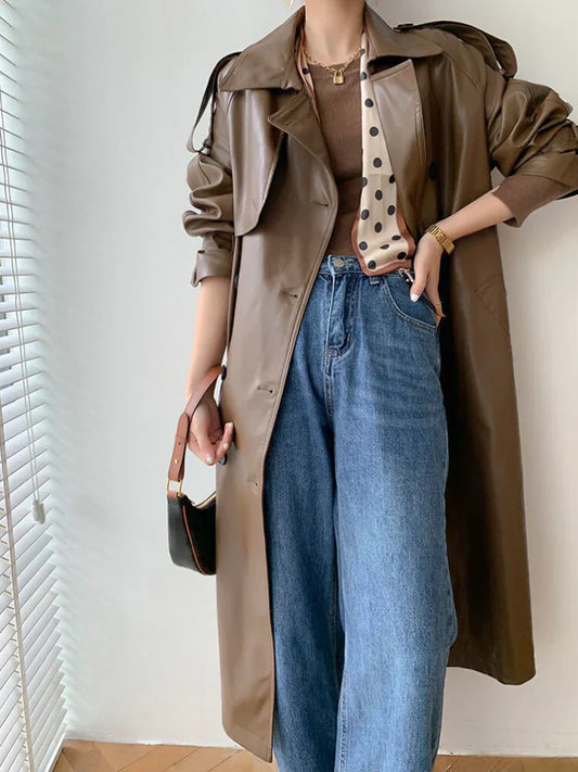 Valentina® | Casual trenchcoat met knopen voor dames