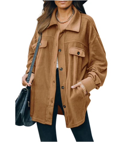 Ursula® | Fleecejack met knoopsluiting voor dames