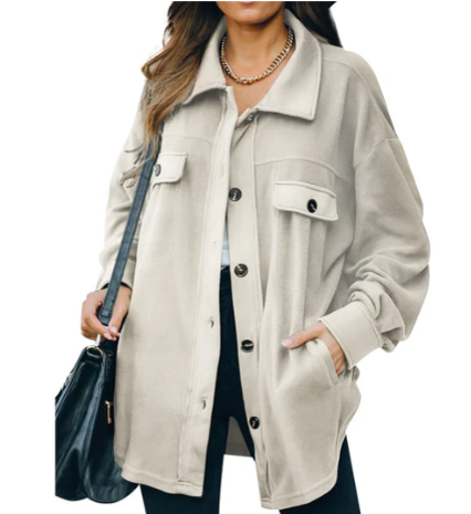 Ursula® | Fleecejack met knoopsluiting voor dames
