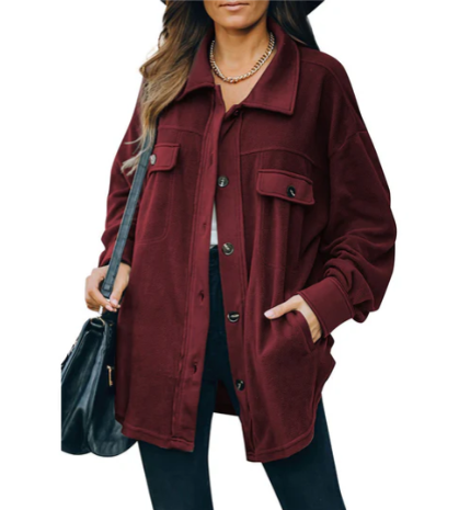Ursula® | Fleecejack met knoopsluiting voor dames
