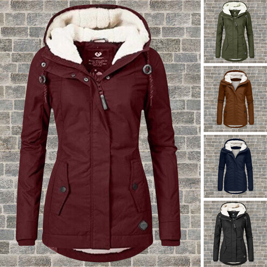 Ursula® | Warme katoenen jas voor dames