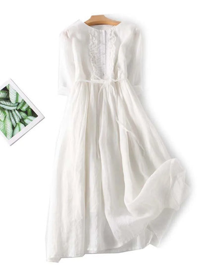 Zola® | Elegante linnen jurk