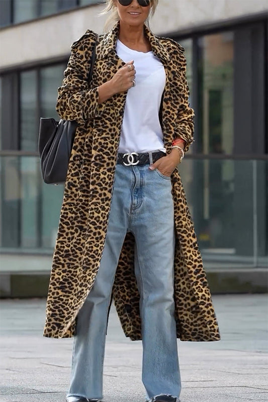 Zoe® | Jas met luipaardprint