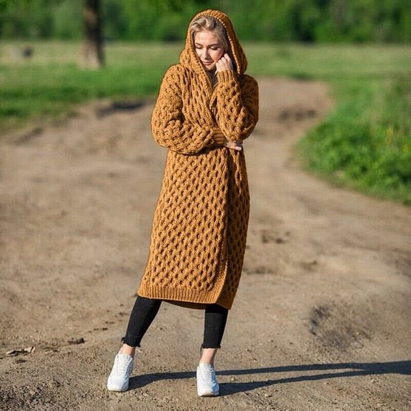 Ula® | Lang damesvest met capuchon