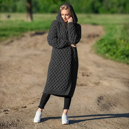 Ula® | Lang damesvest met capuchon