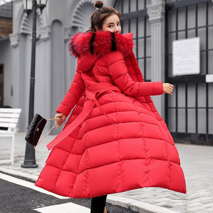 Ursula® | Lange, gewatteerde damesjas voor de winter