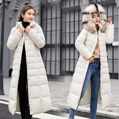 Ursula® | Lange, gewatteerde damesjas voor de winter