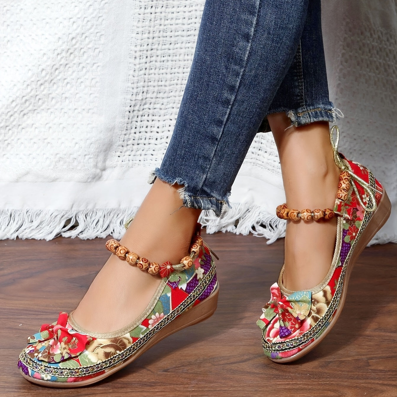 Zora® | Comfortabele schoenen met bloemenprint