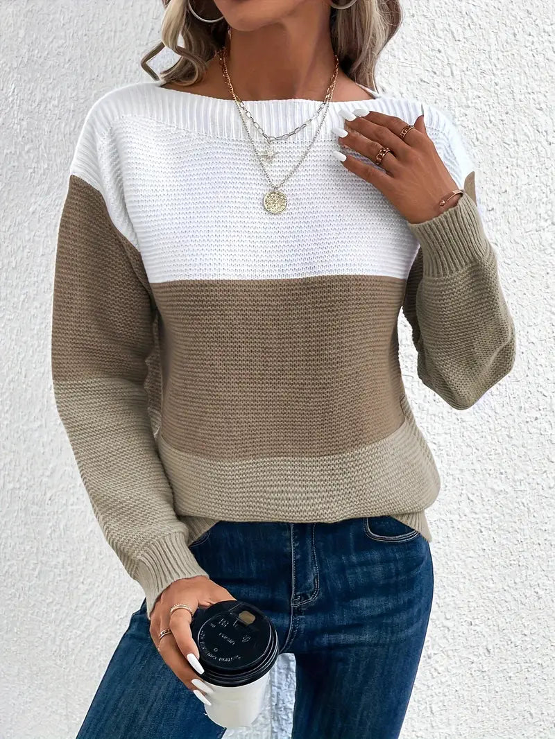 Yasmina® | Relaxte en stijlvolle wintertrui
