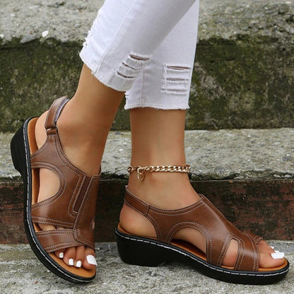 Manuela® | Orthopedische sandalen met sleehak