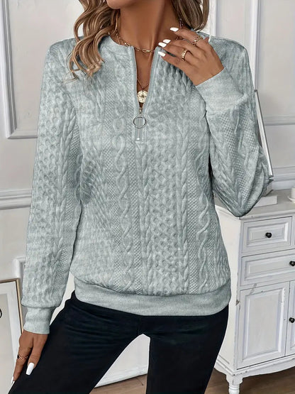 Zulema® | Elegante trui met rits voor comfort en stijl