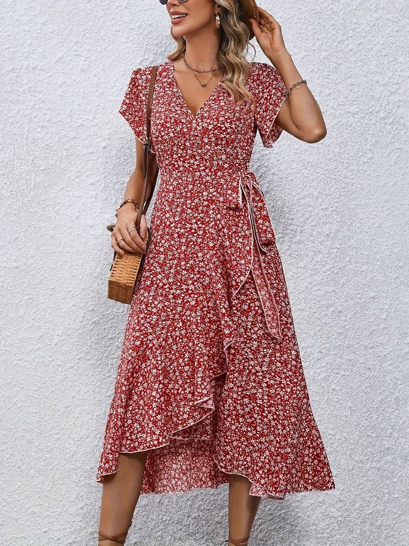 Zoraida® | Bloemenwikkeljurk